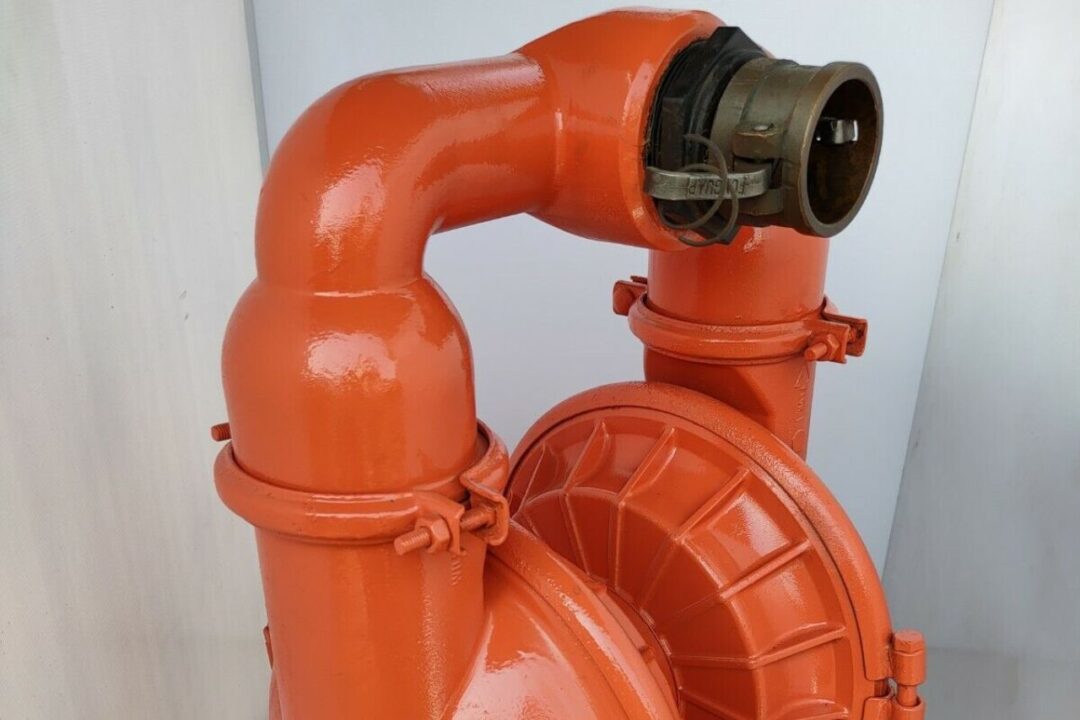 Orange Air Diaphragm Pump
