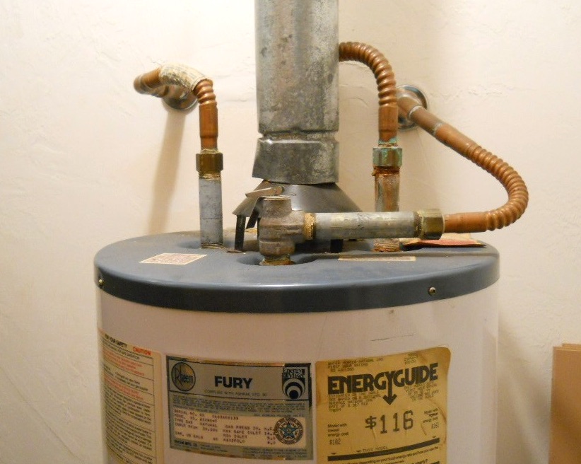 old water heater