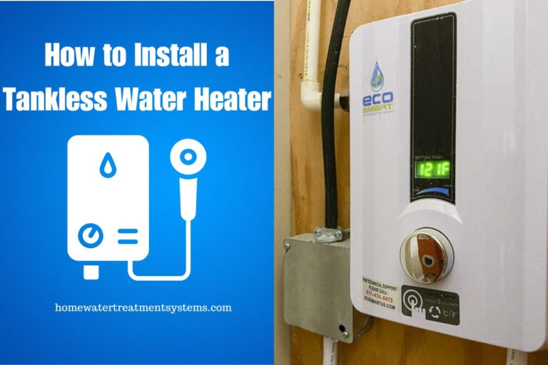 How to Install a Tankless Gas Water Heater