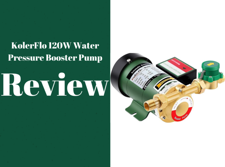KolerFlo 120W Water Pressure Booster Pump Review