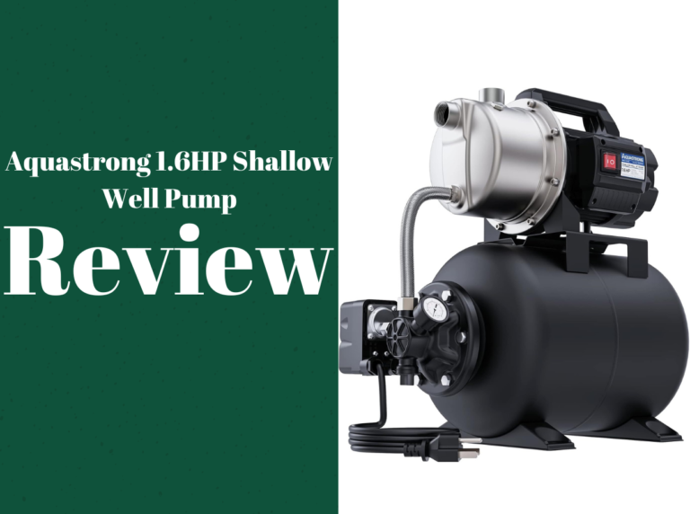 Aquastrong 1.6HP Shallow Well Pump Review