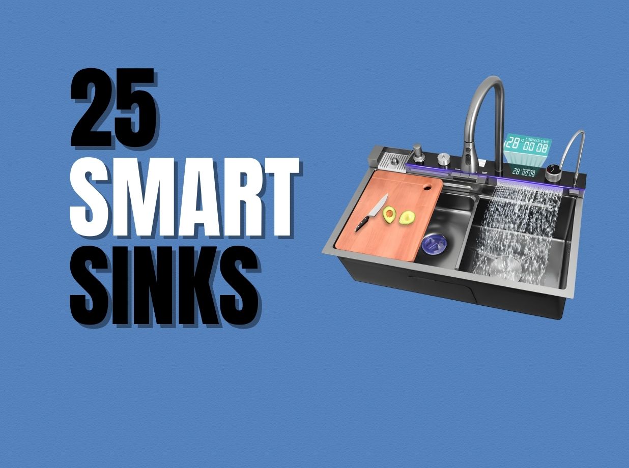 25 smart sinks