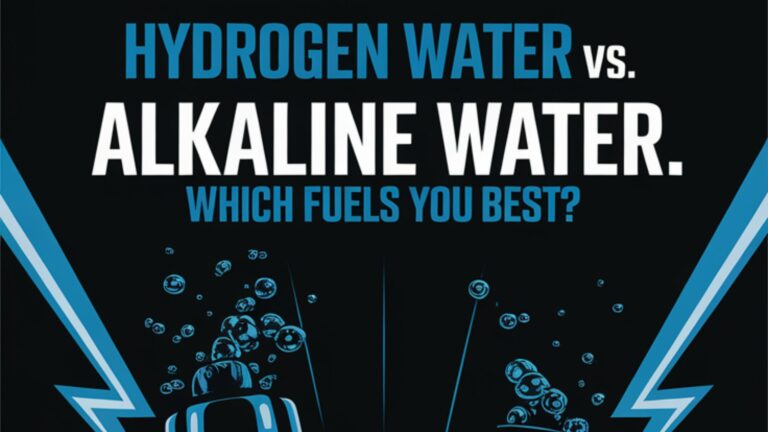 Hydrogen Water vs Alkaline Water: Which is Better for You?