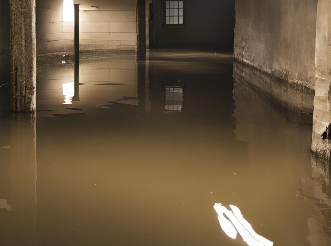 flooded basement