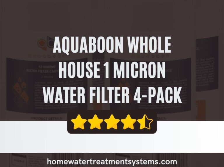 Aquaboon Whole House 1 Micron Water Filter Review