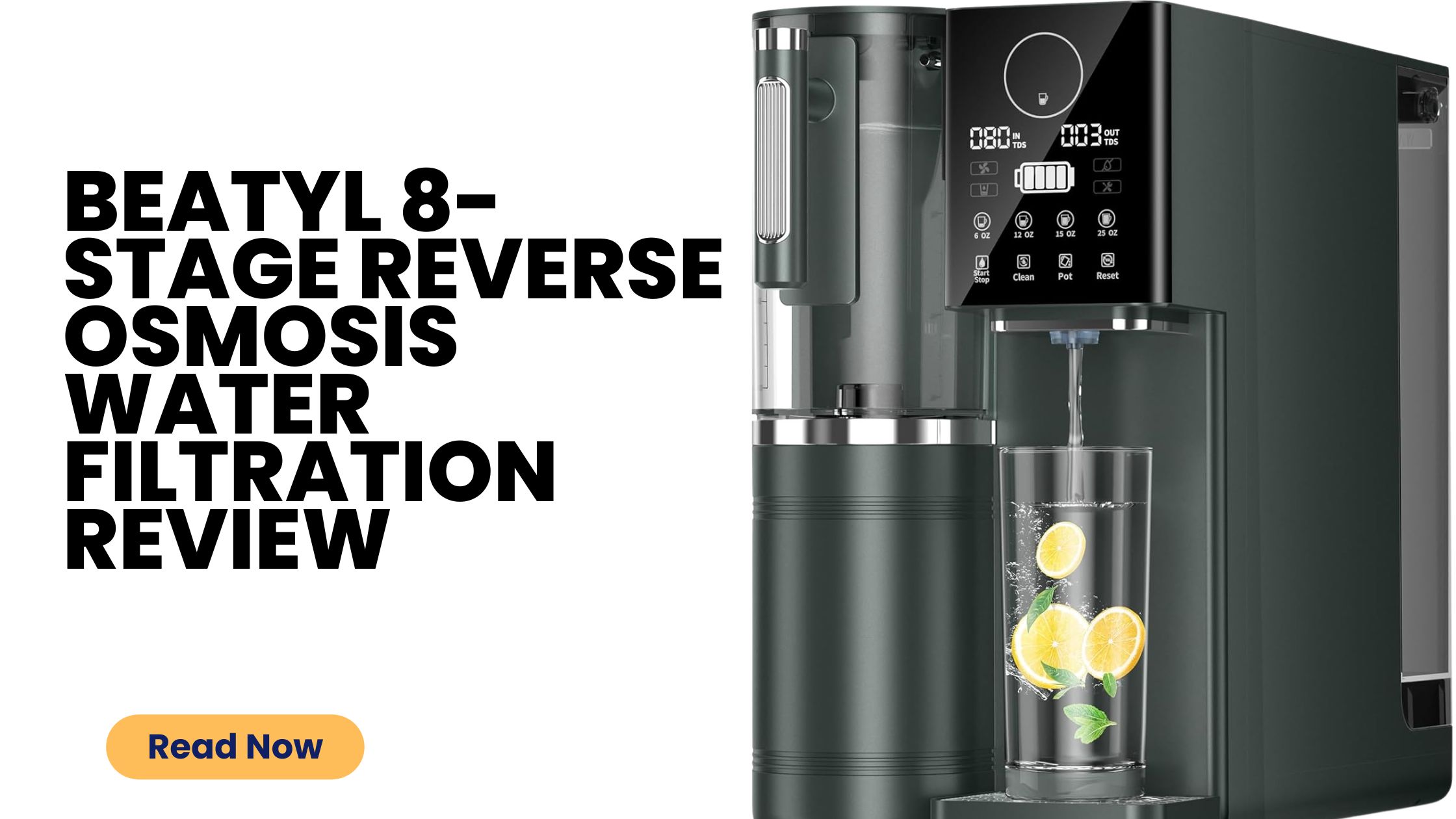 Beatyl 8-Stage Reverse Osmosis Water Filtration Review