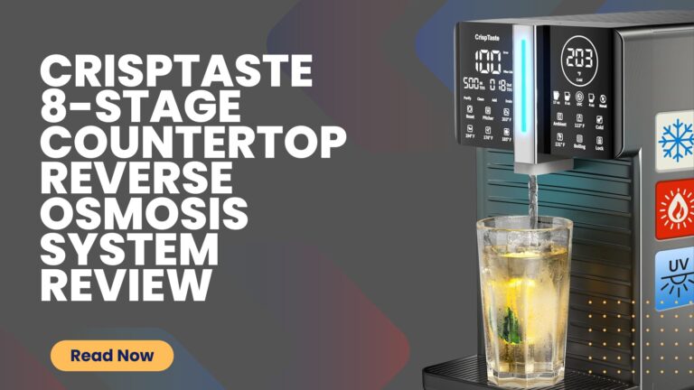 CrispTaste 8-Stage Countertop Reverse Osmosis System Review