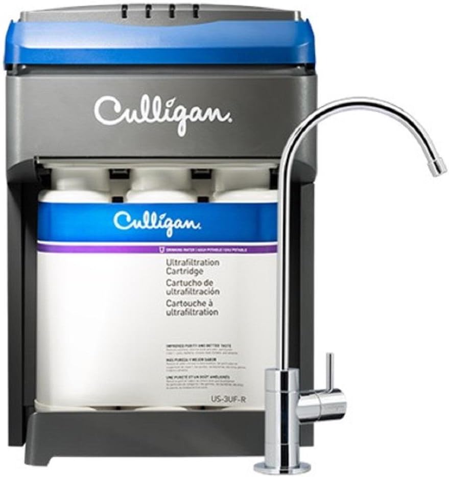 CULLIGAN US-3UF 3Stage Drink WTR System, Standard, White