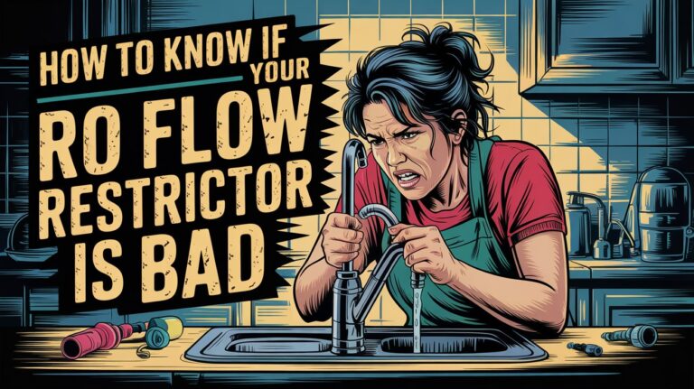 How to Know If Your RO Flow Restrictor Is Bad