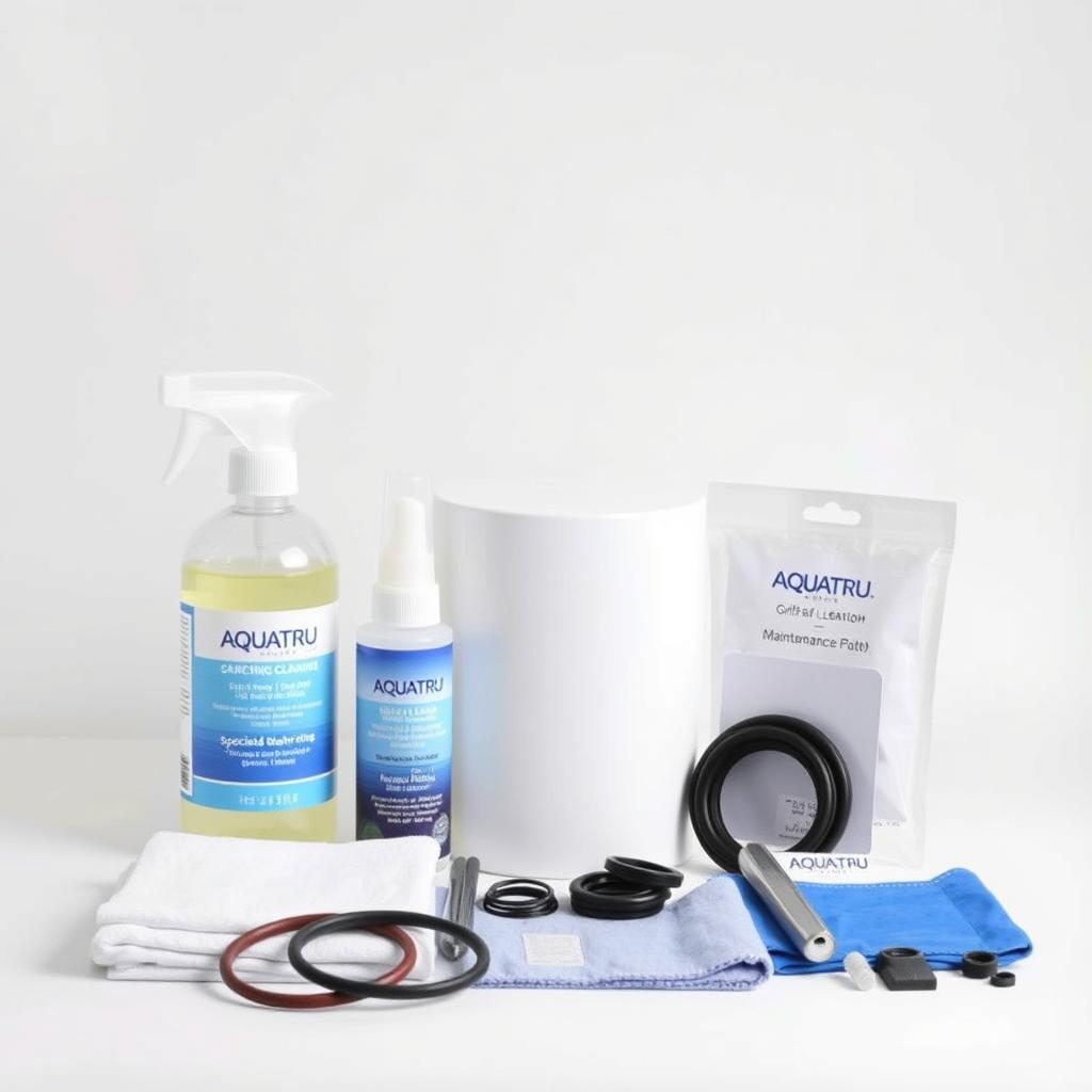 AquaTru maintenance kit with cleaning supplies AquaTru maintenance kit with cleaning supplies