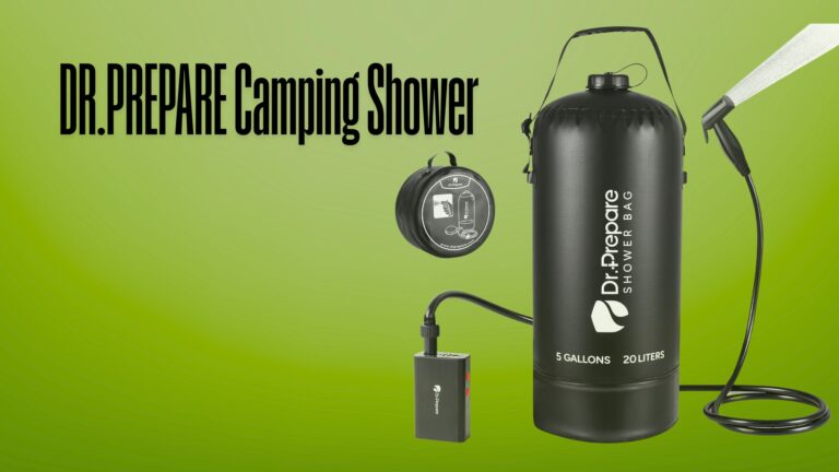 Best Camping Shower? DR.PREPARE Put to the Test