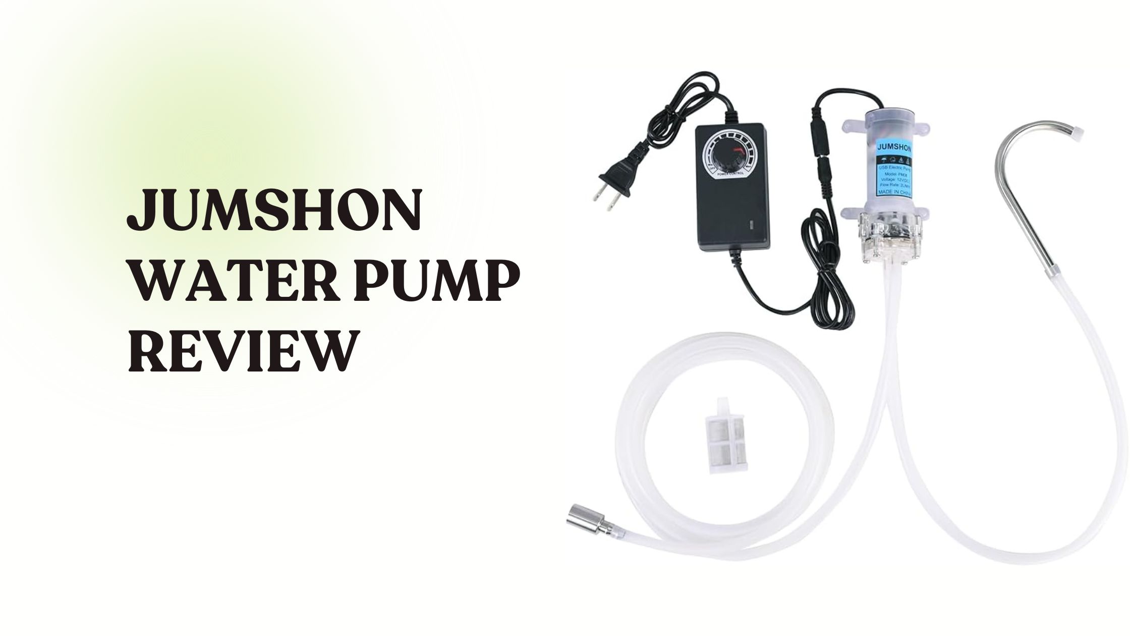 JUMSHON Water Pump Review