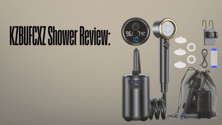 KZBUFCXZ Shower Review: Camping Essential?