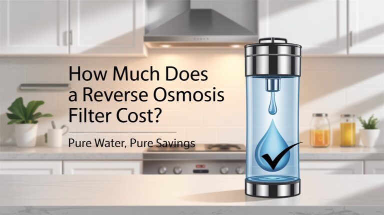 How Much Does a Reverse Osmosis Filter Cost?