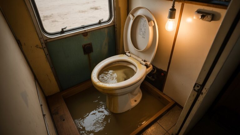 Why Is My RV Toilet Filling With Water?