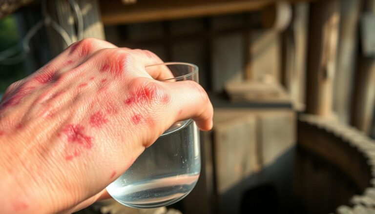 can well water cause itchy skin