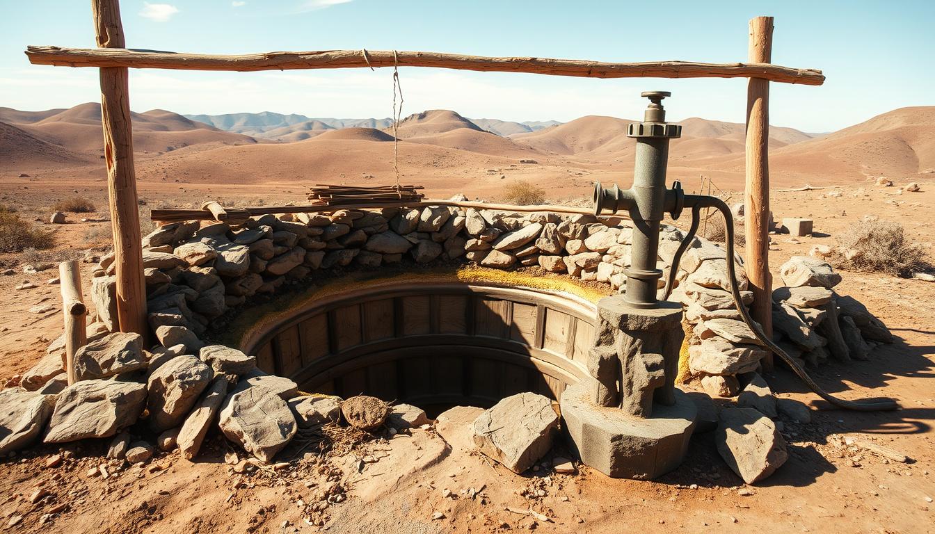 how to make an off grid water well