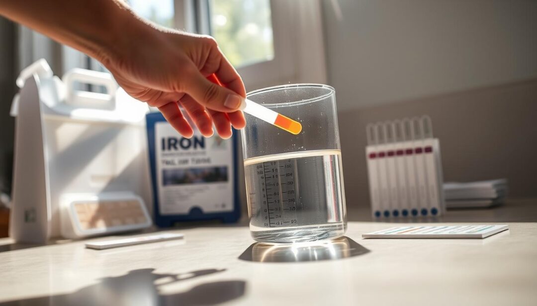 testing for iron in well water