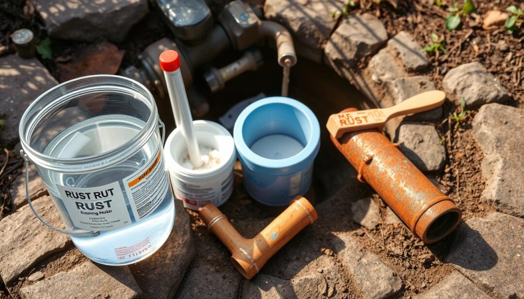 well water rust removal methods