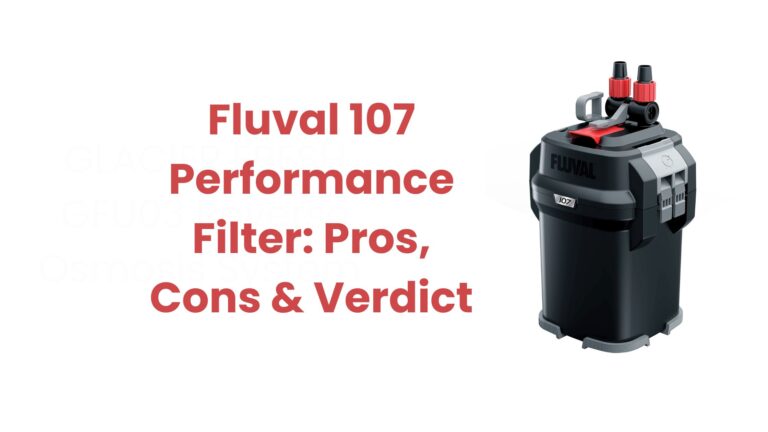 Fluval 107 Performance Filter: Pros, Cons & Verdict