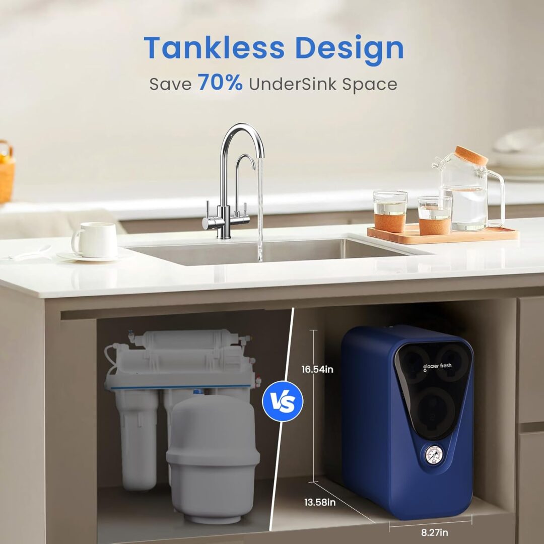GLACIER FRESH GFU03 Reverse Osmosis System – 800 GPD GLACIER FRESH GFU03 Reverse Osmosis System – 800 GPD