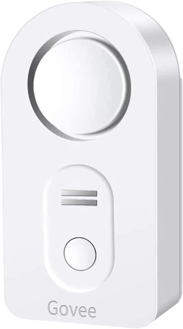 Govee Water Leak Detectors 2 Pack, 100dB Adjustable Audio Alarm Sensor, Sensitive Leak and Drip Alert, for Kitchen Bathroom Basement Govee Water Leak Detectors 2 Pack, 100dB Adjustable Audio Alarm Sensor, Sensitive Leak and Drip Alert, for Kitchen Bathroom Basement