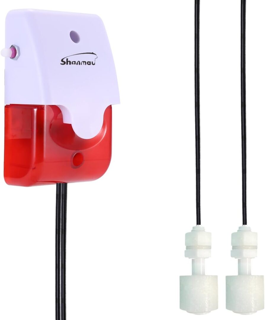 High / Low Water Level Sensor Detector Alarm 120 dB Red Strobe Siren, Adjustable Alarm Volume, Sump Bobber Water leak Sensor,16.4ft Probe Cord, Suitable for Water Tank/Aquarium, Swimming Pool/Basement High / Low Water Level Sensor Detector Alarm 120 dB Red Strobe Siren, Adjustable Alarm Volume, Sump Bobber Water leak Sensor,16.4ft Probe Cord, Suitable for Water Tank/Aquarium, Swimming Pool/Basement