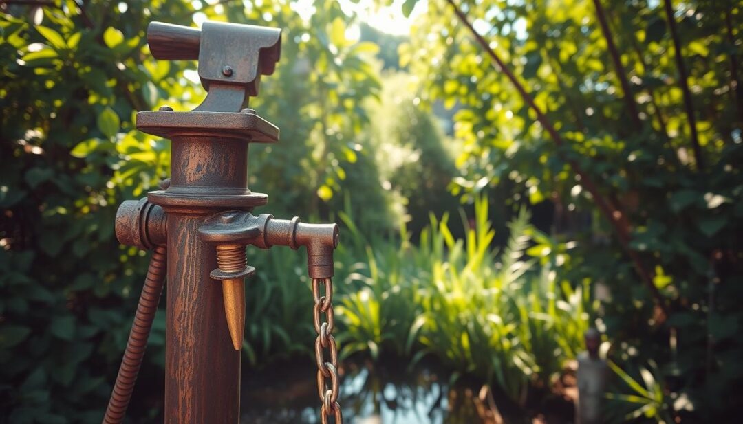 Manual water pumping Manual water pumping
