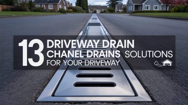 13 Must-Have Channel Drains for Your Driveway This Summer