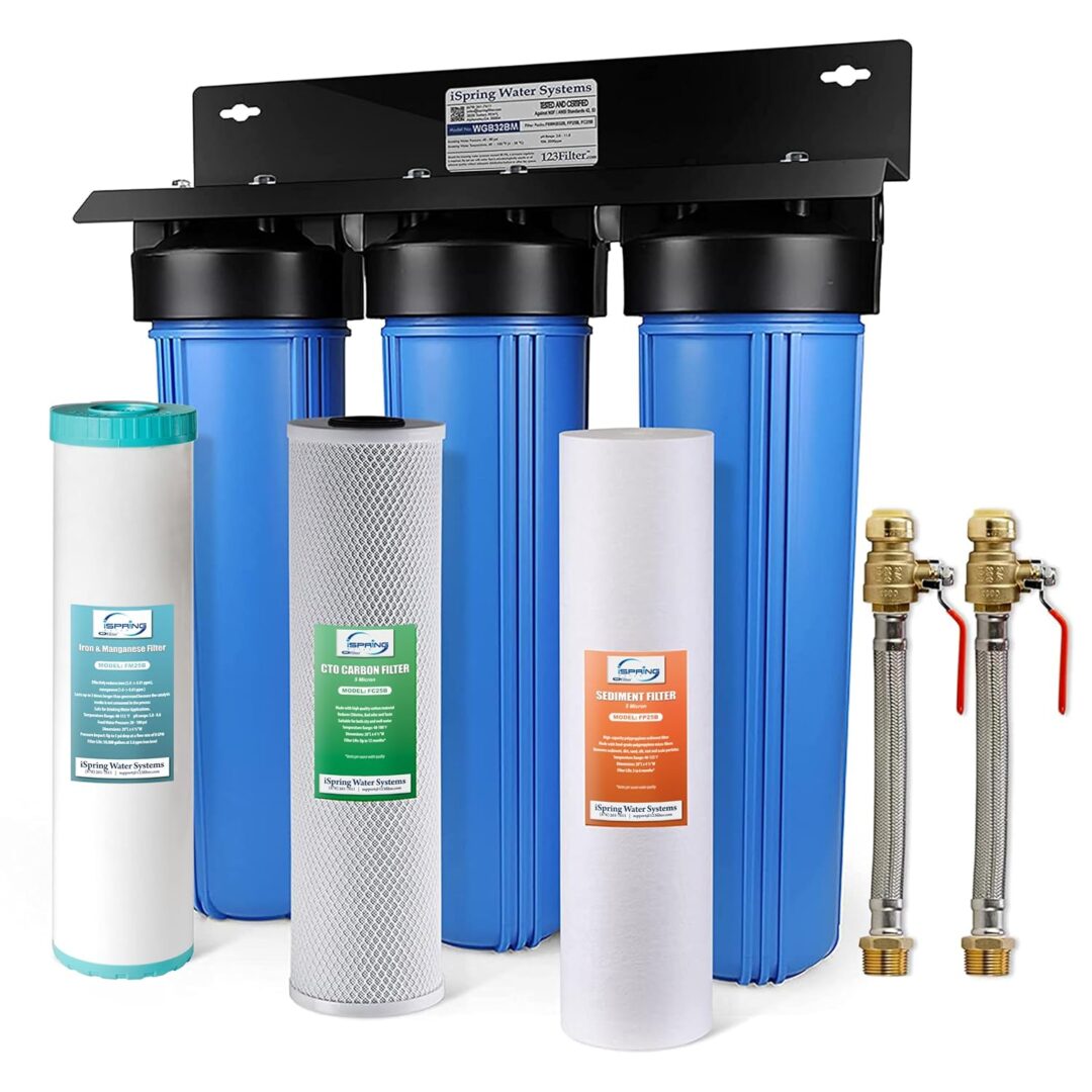 iSpring WGB32BM 3-Stage Whole House Water Filtration System iSpring WGB32BM 3-Stage Whole House Water Filtration System