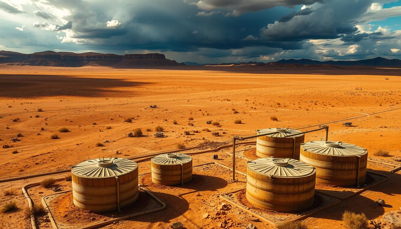 rainwater harvesting in desert