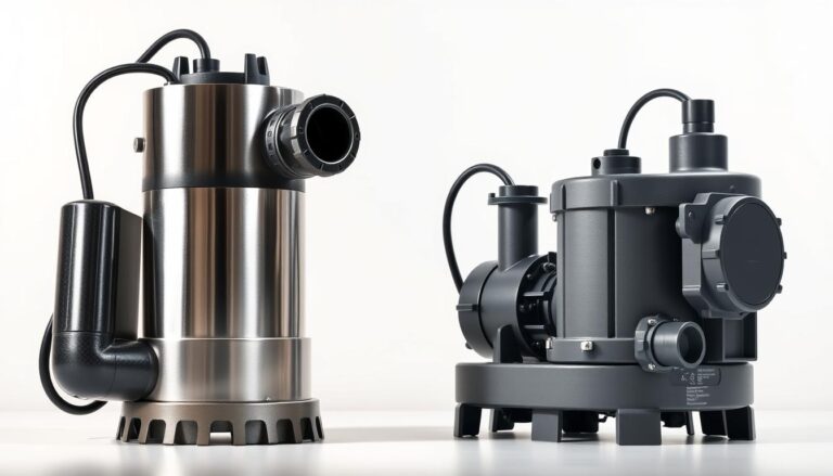 submersible pump vs sump pump