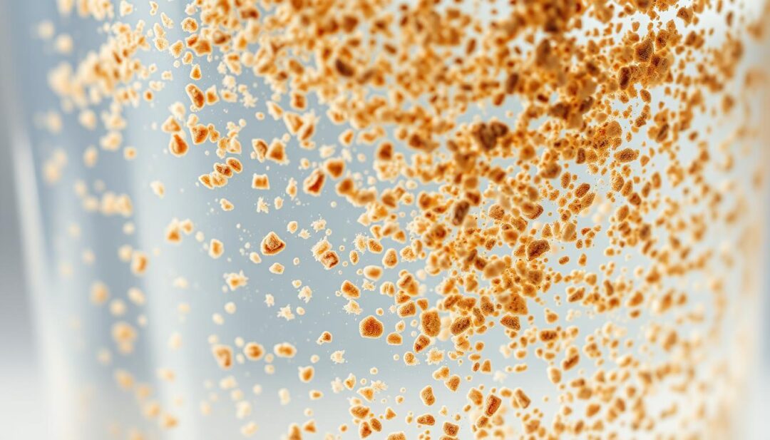 water sediment particles