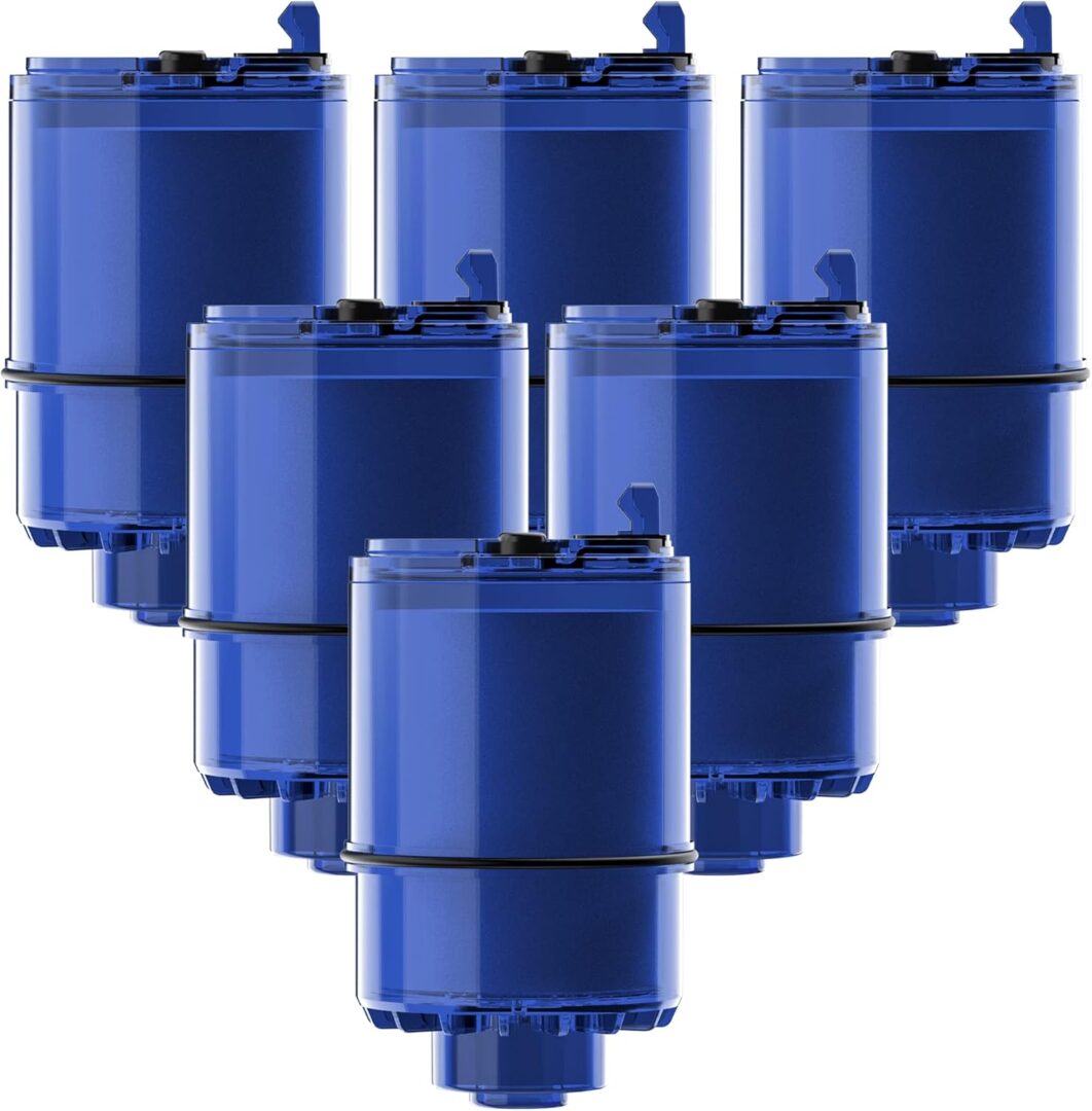 Waterdrop NSF Certified Water Filter, Replacement for All PUR®, PUR®PLUS Faucet Filtration Systems, Pur® RF-9999® Faucet Water Filter (6 Count), Model No.: WD-C08A