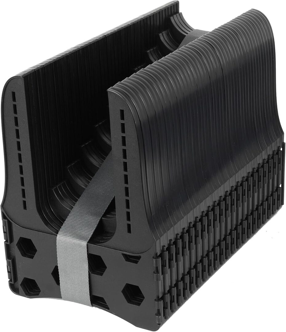 20FT RV Sewer Hose Support, Stable Flexible Telescoping Camper Sewer Hose Support with Convenient Carrying Strap, Universal Fit for All 3-inch Hose