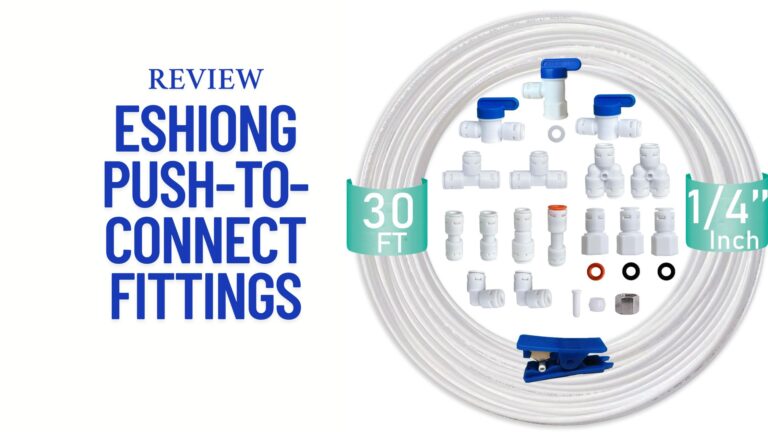 ESHIONG Push-to-Connect Fittings review