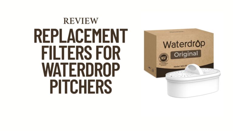 Best Replacement Filters for Waterdrop Pitchers