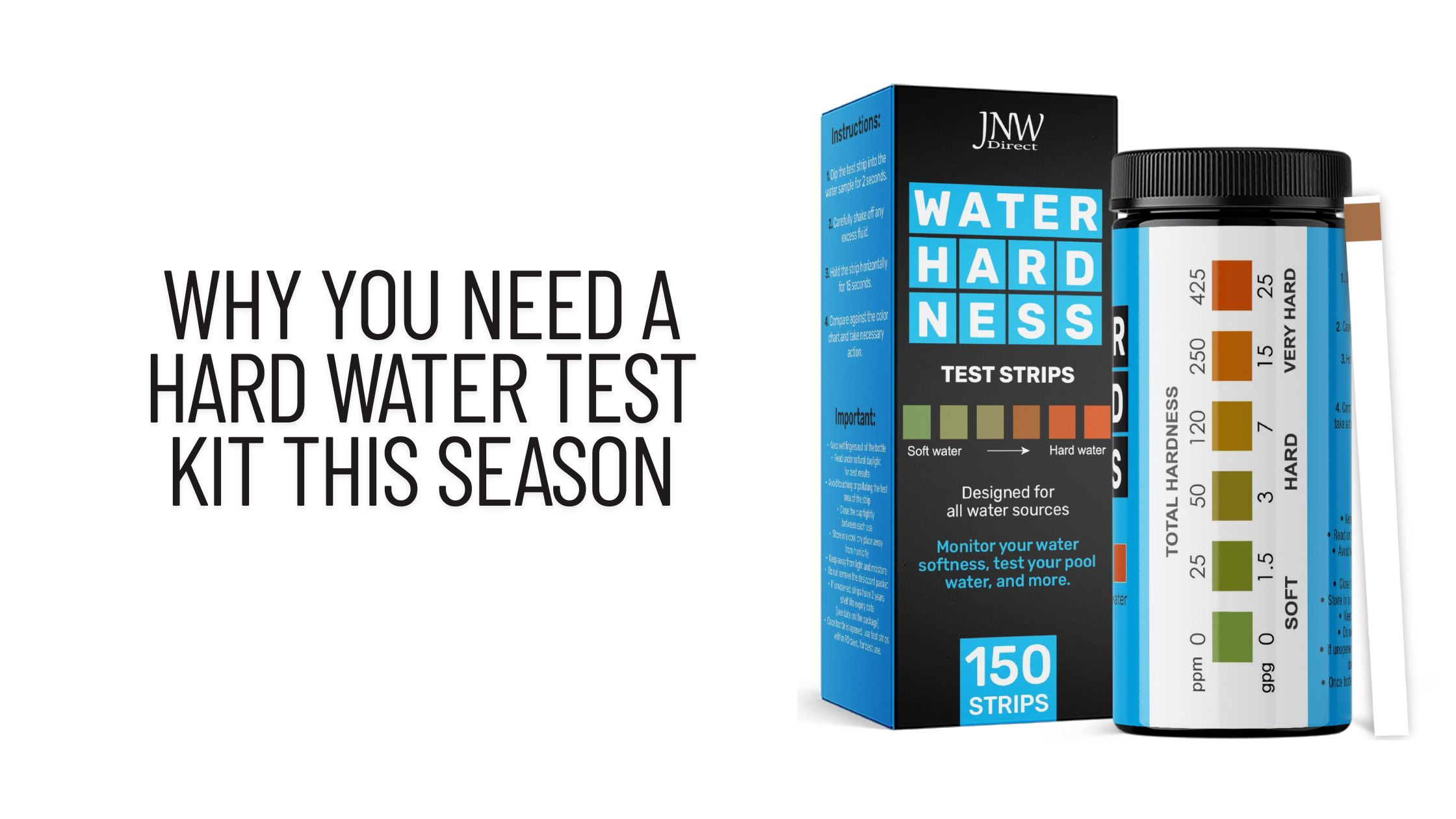Why You Need a Hard Water Test Kit This Season
