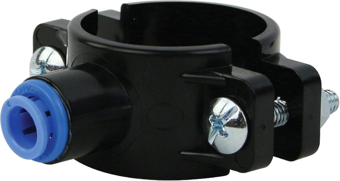 APEC Water SADDLE-DRAIN-3-8 Drain Saddle Valve 3/8 for Under-sink Reverse Osmosis System