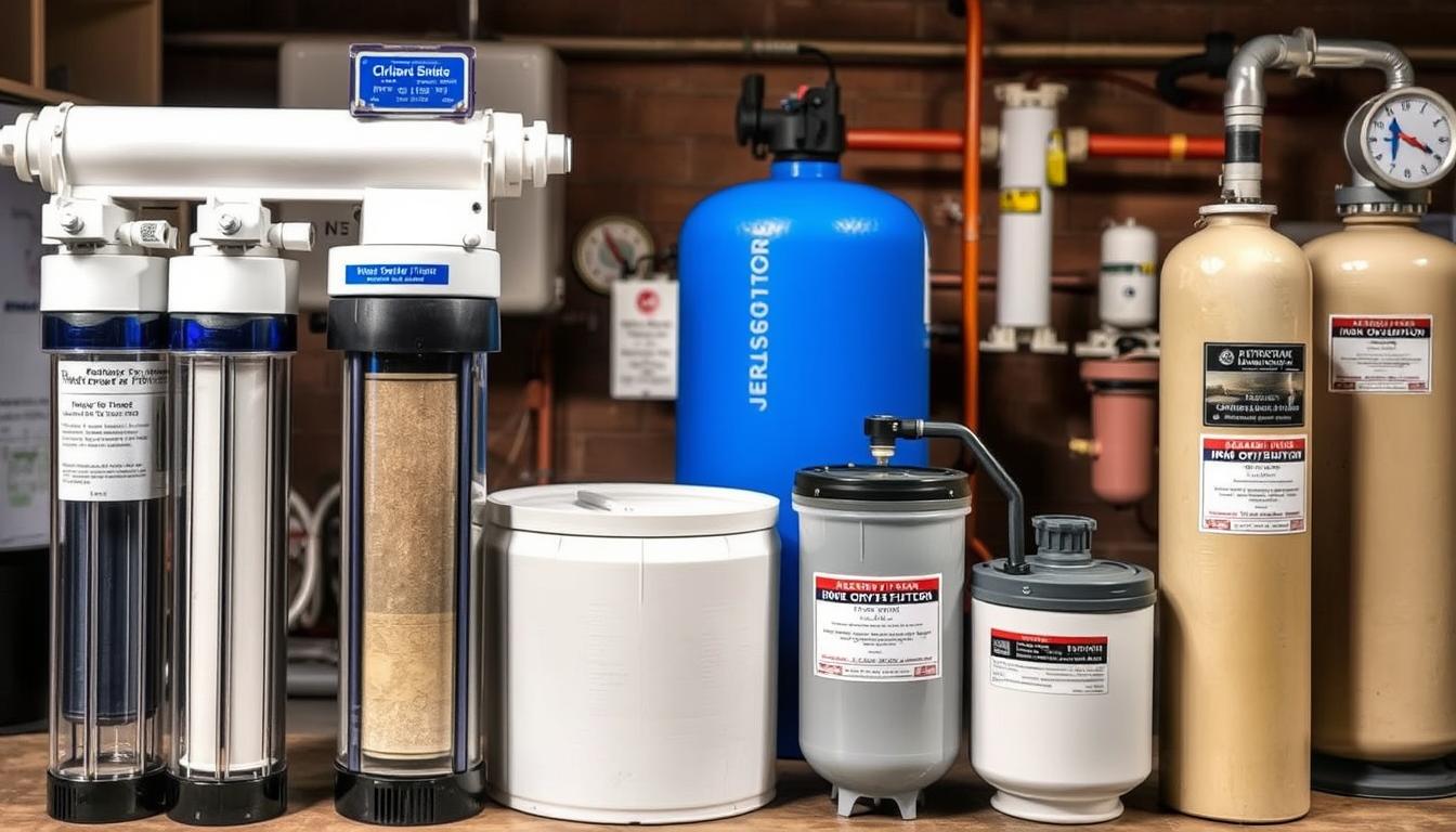 cheapest way to remove iron from well water