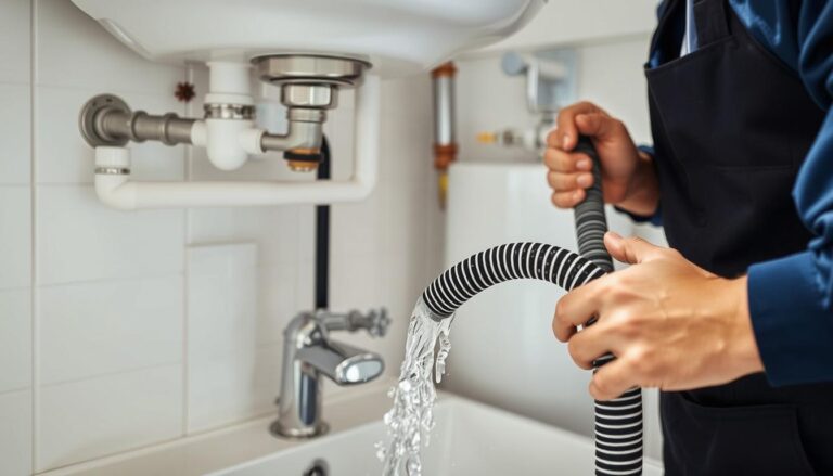 Flushing and disinfecting plumbing lines