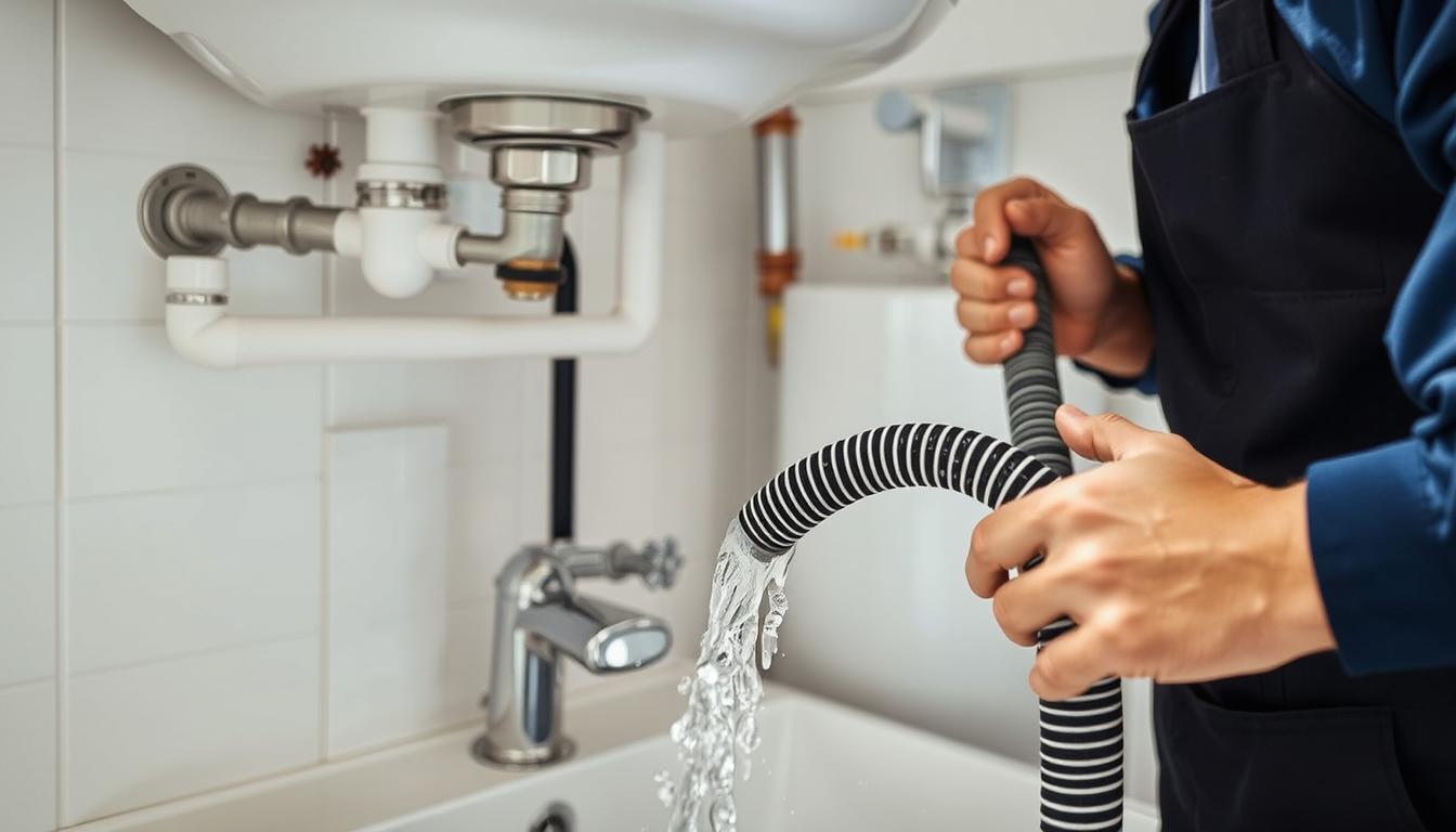 Flushing and disinfecting plumbing lines